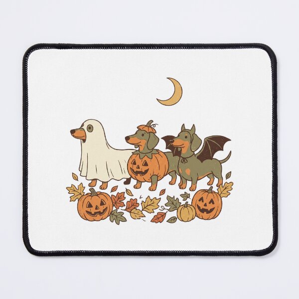 Item preview, Halloween Dachshund Shirt, Cute Wiener Dog Halloween Tee, Funny Spooky Season Shirt, Retro Fall Dog Lover T-Shirt, Comfort Colors Tee designed and sold by aladden.