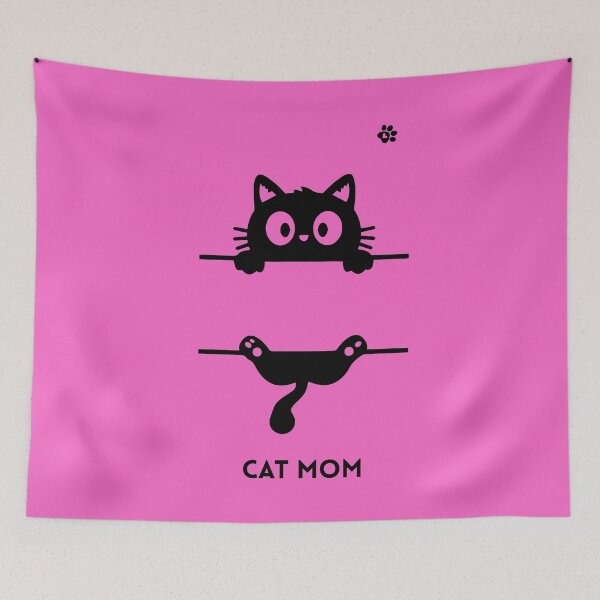 Item preview, Cat mom gift – funny cat mom design with black cat designed and sold by Katja LebenFreude.