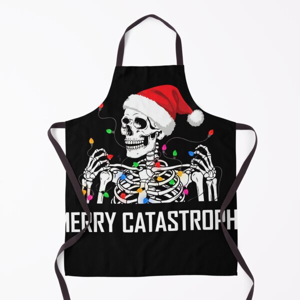 Item preview, Gothic Christmas Skeleton Merry Catastrophe - Alternative Xmas designed and sold by wyzin39.