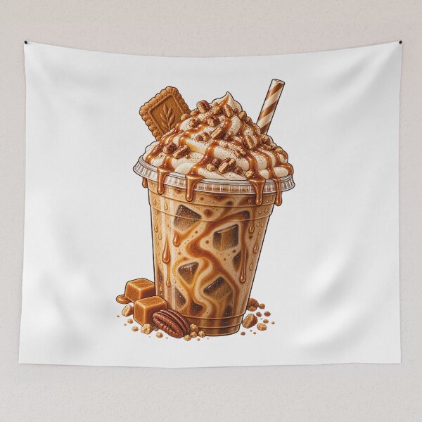 Item preview, Caramel Pecan Speculoos Milkshake designed and sold by Roadlight Photography .