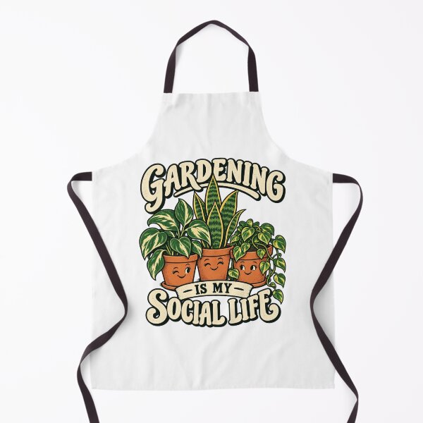Item preview, Gardening Is My Social Life Funny Vintage Introvert Gardener designed and sold by urbinet.