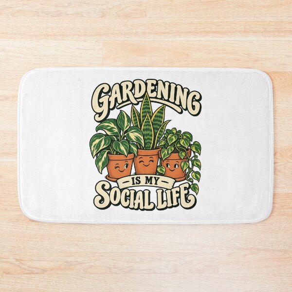 Item preview, Gardening Is My Social Life Funny Vintage Introvert Gardener designed and sold by urbinet.