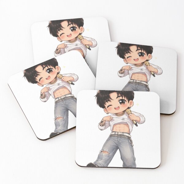Item preview, BTS Jungkook Chibi Fan Art | Cute K-Pop Jungkook Illustration | ARMY Gift designed and sold by Sandra2913.