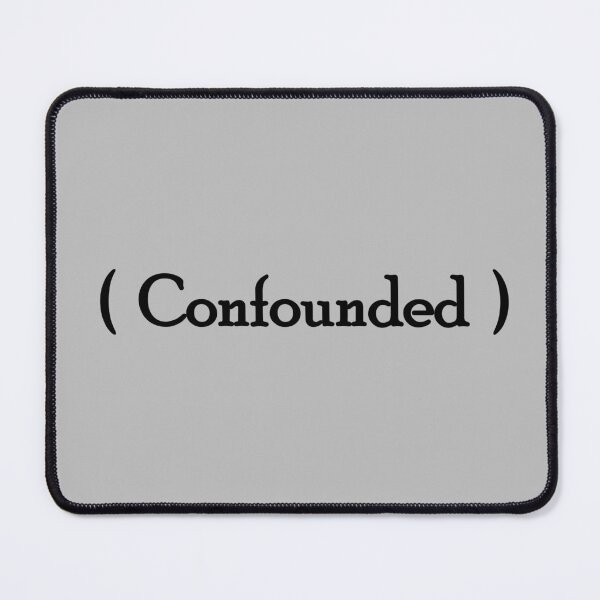 Item preview, Iconic Label - "Confounded" Black Lettering designed and sold by cousinbessie.