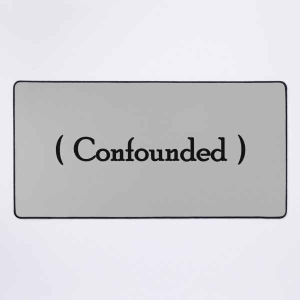 Item preview, Iconic Label - "Confounded" Black Lettering designed and sold by cousinbessie.