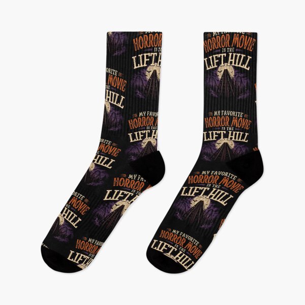 Item preview, My Favorite Horror Movie Is the Lift Hill – Spooky Coaster Parody designed and sold by Coaster Culture Industries.