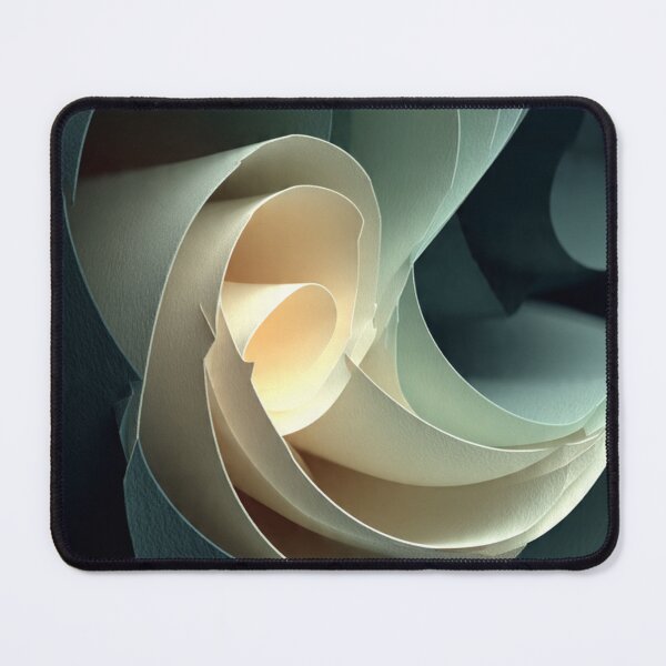 Item preview, Abstract Rolled Paper Flower In Soft Light designed and sold by Aliforall.