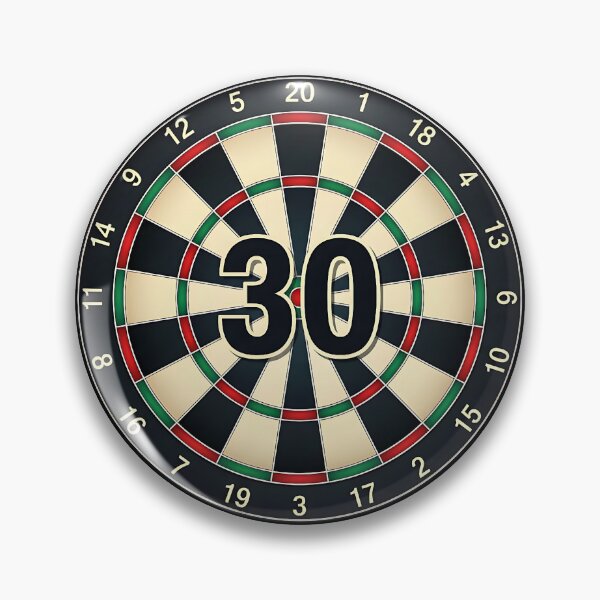 Item preview, Darts Birthday 30 designed and sold by ReneMM.
