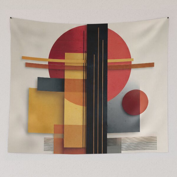 Item preview, Geometric Symphony in Earth Tones designed and sold by nyesart.