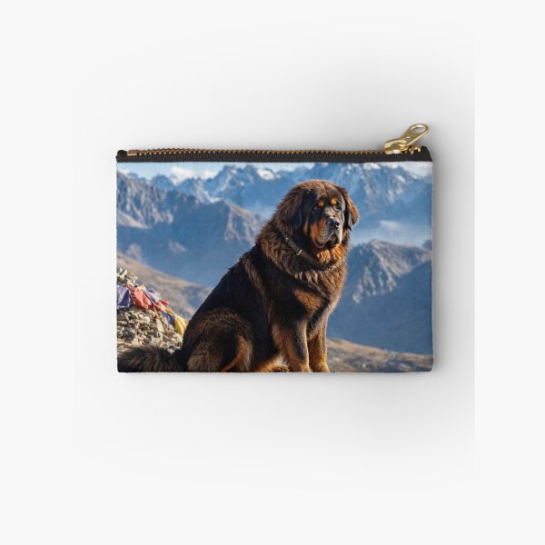 Item preview, Tibetan Mastiff Guardian on Himalayan Mountain Peak designed and sold by ShieldRockPrints.