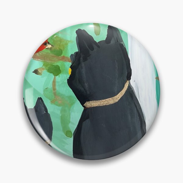Item preview, Curious Kitties Watching Red Songbird designed and sold by startruth.