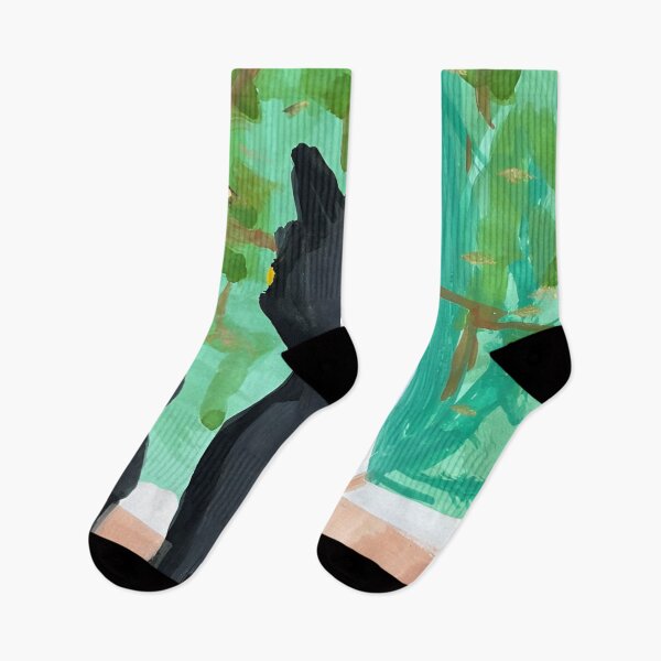 Item preview, Curious Kitties Watching Red Songbird designed and sold by startruth.