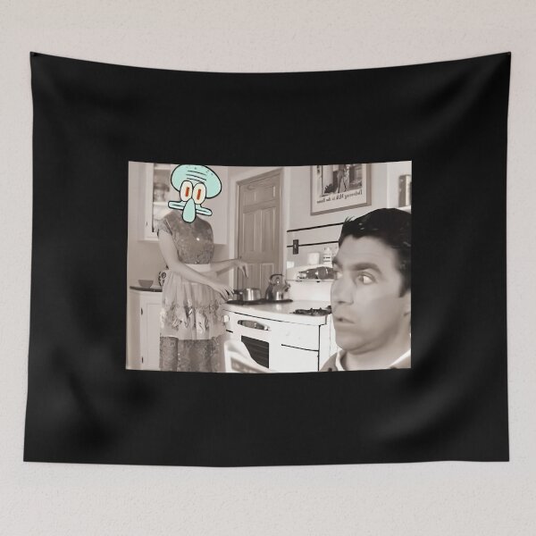 Item preview, Squidward Housewife designed and sold by BillieHernandez.