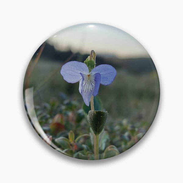 Item preview, Solitary Blue Blossom Nature Photography designed and sold by ObjectAndNature.