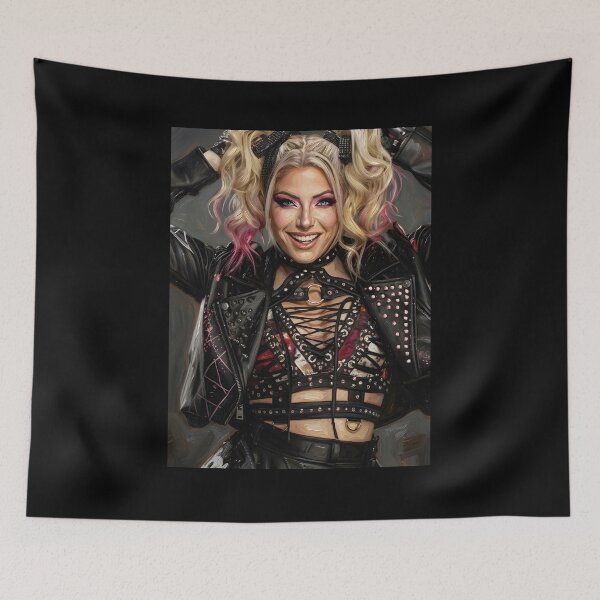 Item preview, Alexa Bliss Oil Painting designed and sold by maretsad.