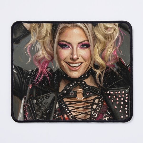 Item preview, Alexa Bliss Oil Painting designed and sold by maretsad.