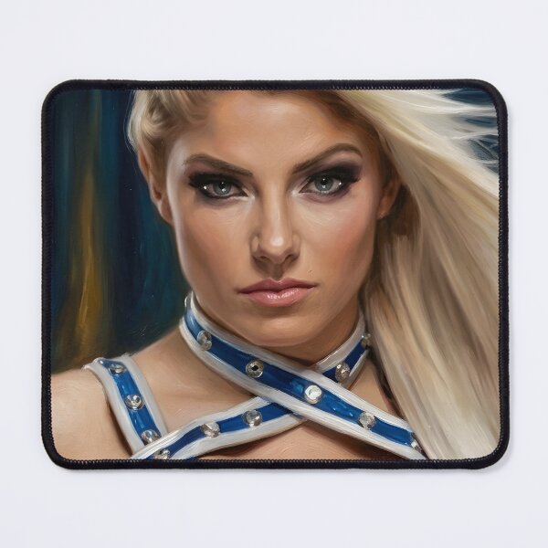 Item preview, Alexa Bliss Oil Painting designed and sold by maretsad.