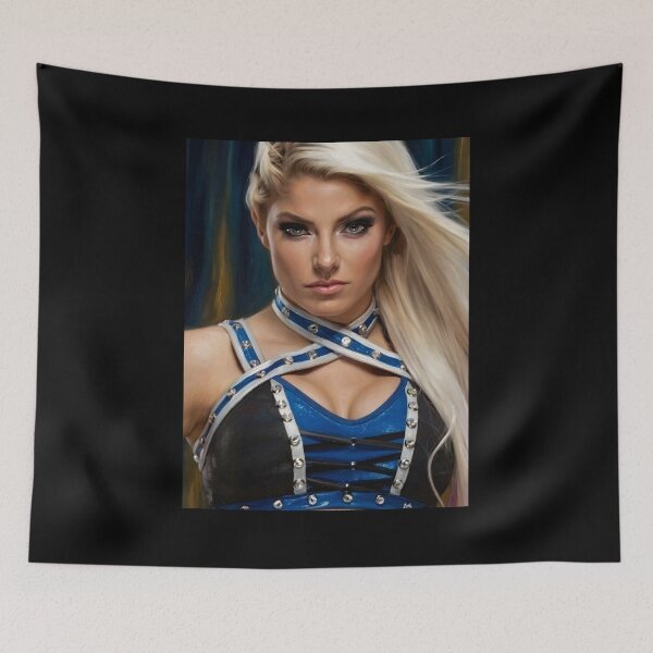 Item preview, Alexa Bliss Oil Painting designed and sold by maretsad.