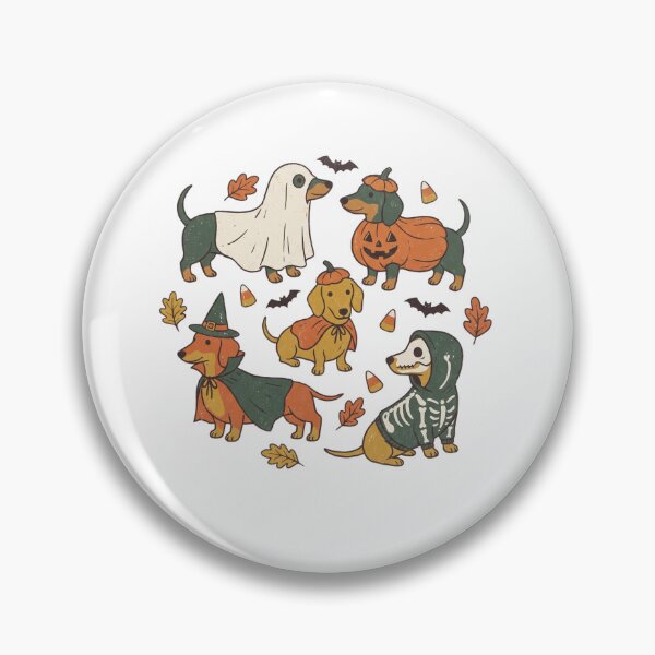 Item preview, Dachshund Halloween Shirt, Wiener Dog Tee, Cute Spooky Dog Shirt, Funny Fall Dog Lover Gift, Retro Sausage Dog T-Shirt, Halloween Gift designed and sold by aladden.