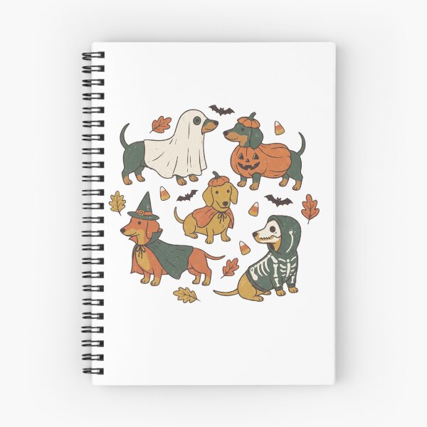 Item preview, Dachshund Halloween Shirt, Wiener Dog Tee, Cute Spooky Dog Shirt, Funny Fall Dog Lover Gift, Retro Sausage Dog T-Shirt, Halloween Gift designed and sold by aladden.