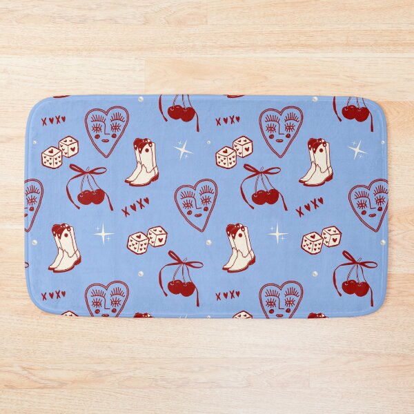 Item preview, Western Coquette Cowgirl Valentine Pattern designed and sold by jianina-alondra.