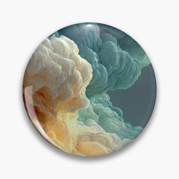 Item preview, Sculpted Billowing Clouds With Golden Glow designed and sold by Aliforall.
