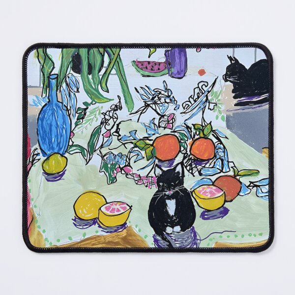 Item preview, Citrus Table Scene & Black Kitties designed and sold by startruth.