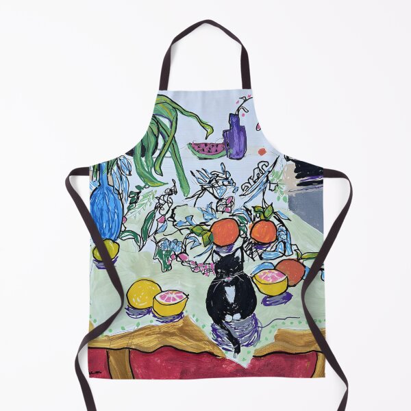 Item preview, Citrus Table Scene & Black Kitties designed and sold by startruth.