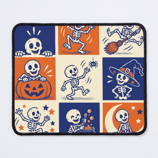 Item preview, Nine Moves of a Dancing Skeleton Patchwork designed and sold by 89shirts.