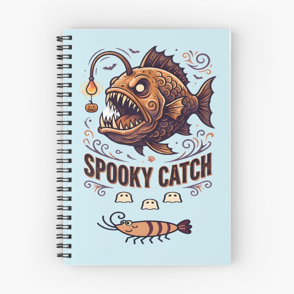 Item preview, Spooky catch - Halloween for fish lovers designed and sold by ParadoxParadox.