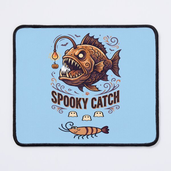Item preview, Spooky catch - Halloween for fish lovers designed and sold by ParadoxParadox.