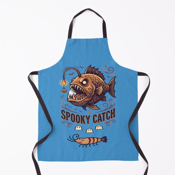 Item preview, Spooky catch - Halloween for fish lovers designed and sold by ParadoxParadox.