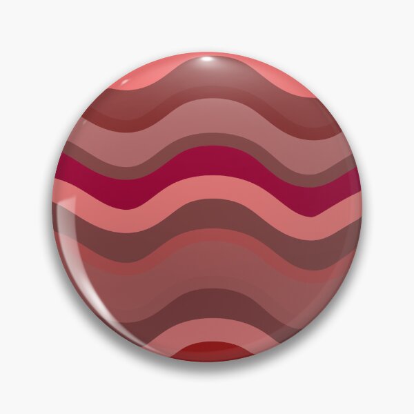 Item preview, Red Waves Seamless Pattern - Abstract Ocean Wave Aesthetic designed and sold by ZorianArt.