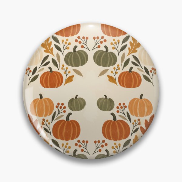 Item preview, Pumpkin repeat pattern  designed and sold by SB  Illustrations1.