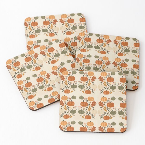Item preview, Pumpkin repeat pattern  designed and sold by SB  Illustrations1.