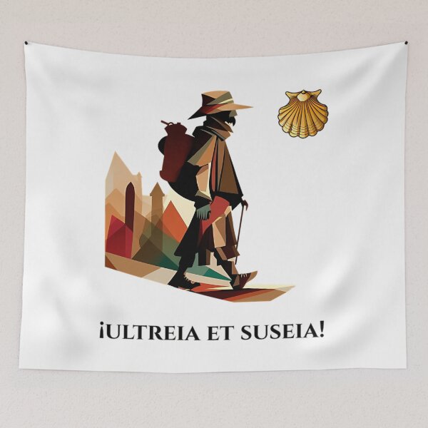 Item preview, Ultreia Et Suseia - El Camino De Santiago designed and sold by BillieHernandez.