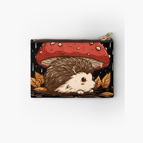 Item preview, Mushroom Season – Autumn Cute Hedgehog Under a Mushroom designed and sold by AceEye.