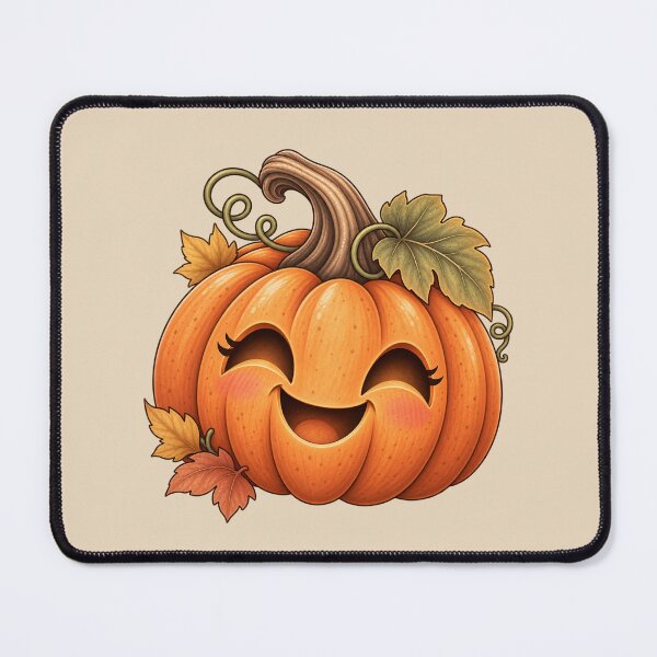 Item preview, Cute Smiling Jack O’ Lantern – Happy Fall Pumpkin designed and sold by HO•Designs.