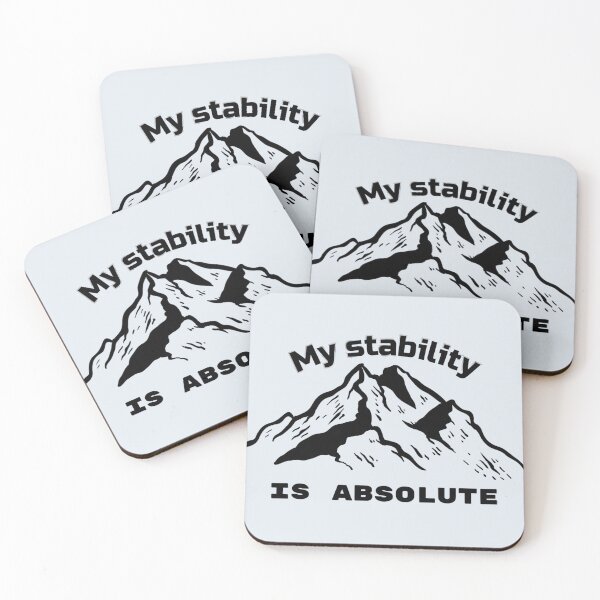 Item preview, MY STABILITY IS ABSOLUTE design designed and sold by hypnoses.