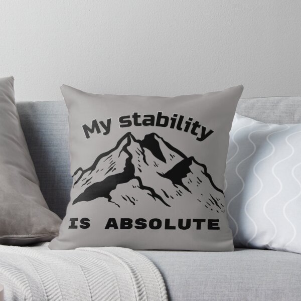Item preview, MY STABILITY IS ABSOLUTE design designed and sold by hypnoses.
