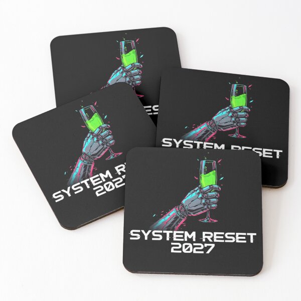 Item preview, Cyberpunk New Year System Reset 2027 - Future Tech Wear designed and sold by wyzin39.