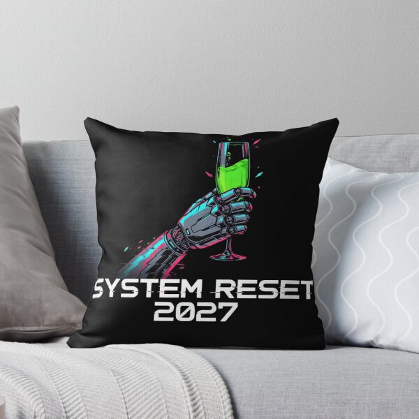 Item preview, Cyberpunk New Year System Reset 2027 - Future Tech Wear designed and sold by wyzin39.
