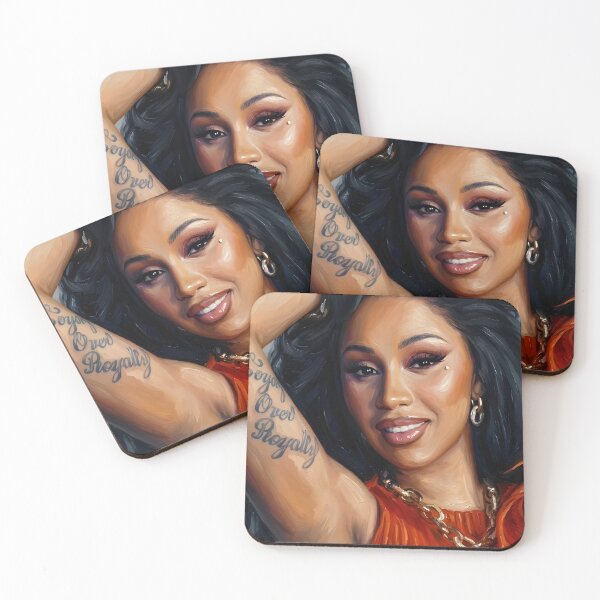 Item preview, Cardi B Oil Painting designed and sold by maretsad.