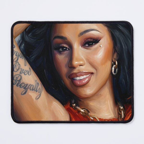 Item preview, Cardi B Oil Painting designed and sold by maretsad.