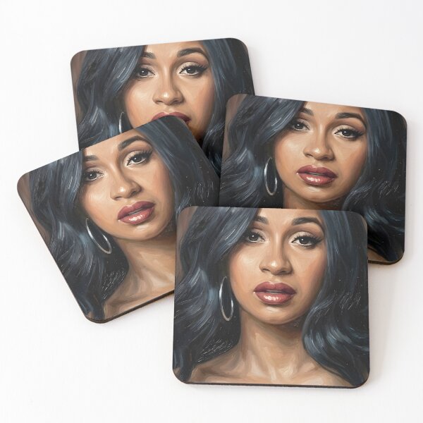 Item preview, Cardi B Oil Painting designed and sold by maretsad.