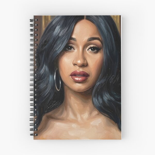 Item preview, Cardi B Oil Painting designed and sold by maretsad.
