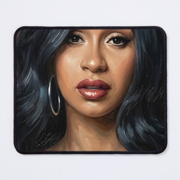Item preview, Cardi B Oil Painting designed and sold by maretsad.