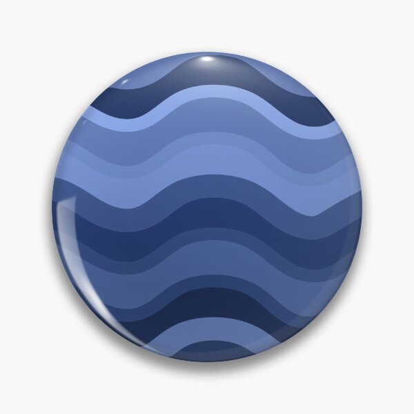 Item preview, Blue Waves Seamless Pattern - Abstract Ocean Wave Aesthetic 2 designed and sold by ZorianArt.
