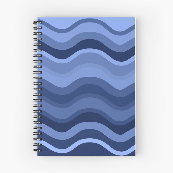 Item preview, Blue Waves Seamless Pattern - Abstract Ocean Wave Aesthetic 2 designed and sold by ZorianArt.