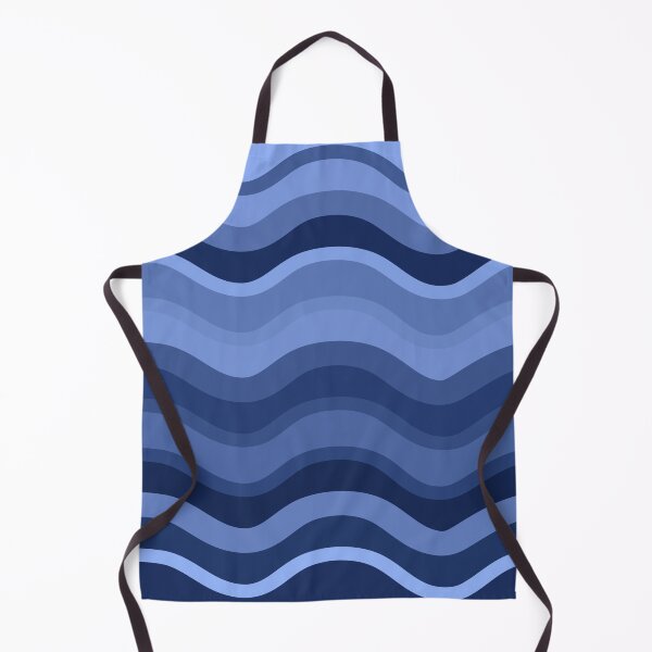 Item preview, Blue Waves Seamless Pattern - Abstract Ocean Wave Aesthetic 2 designed and sold by ZorianArt.